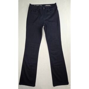 Laurie Felt Womens Medium Dark Indigo Silky Baby Bell Vital Stretch Excellent